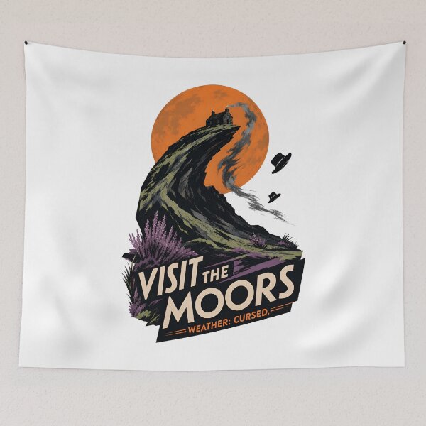 Item preview, Wuthering Heights Halloween: Visit the Cursed Moors designed and sold by Fenay Designs.