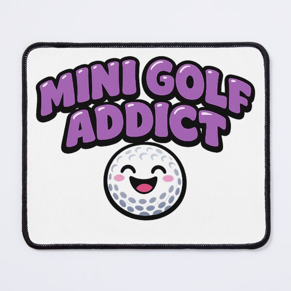 Item preview, Mini Golf Addict Cute Golf Ball Design designed and sold by EastEndTownie.