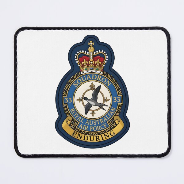 Item preview, No. 33 Squadron RAAF Crest - Royal Australian Air Force Emblem designed and sold by CharlieDesings.