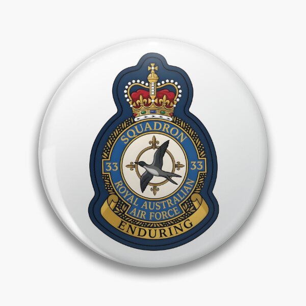 Item preview, No. 33 Squadron RAAF Crest - Royal Australian Air Force Emblem designed and sold by CharlieDesings.