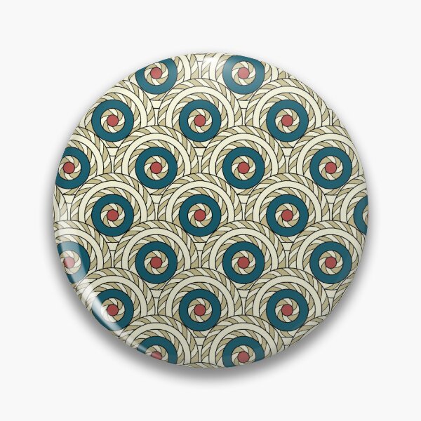Item preview, Retro Circular Seamless Pattern designed and sold by Dsquare1.