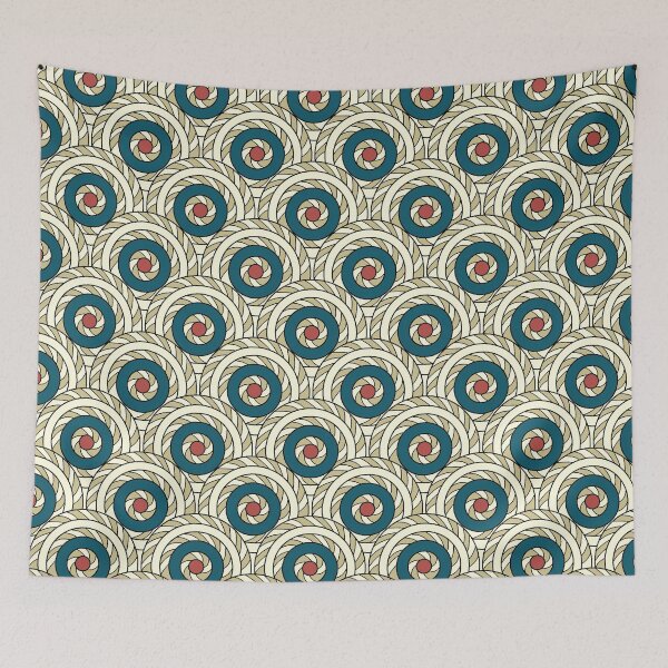 Item preview, Retro Circular Seamless Pattern designed and sold by Dsquare1.