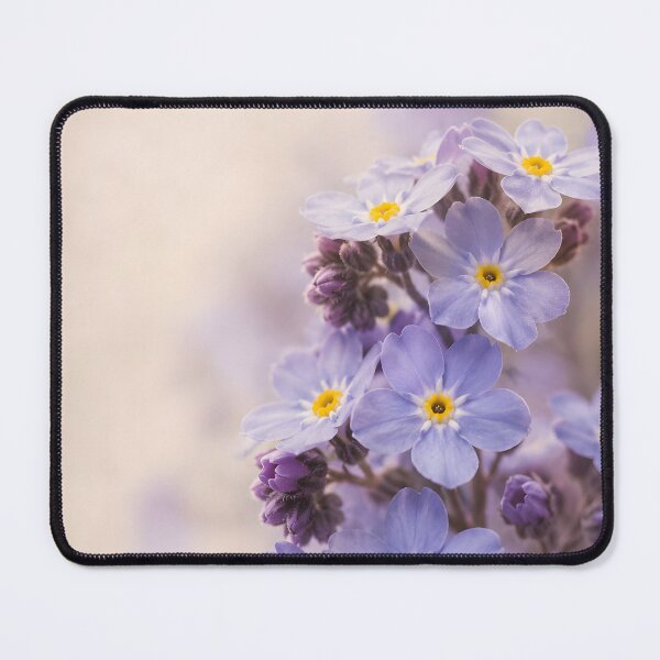 Item preview, Forget-Me-Not Botanical Wall Art | Lavender Garden Collection No. 02 | Fine Art Floral Photography designed and sold by ViolafleurViolett.
