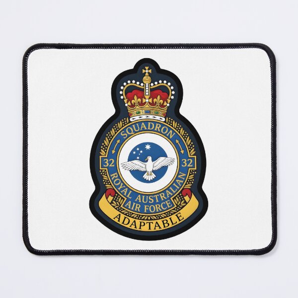 Item preview, No. 32 Squadron RAAF Crest - Royal Australian Air Force Emblem designed and sold by CharlieDesings.