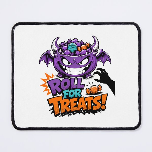 Item preview, TTRPG Halloween: Roll for Treats Candy Monster designed and sold by Fenay Designs.