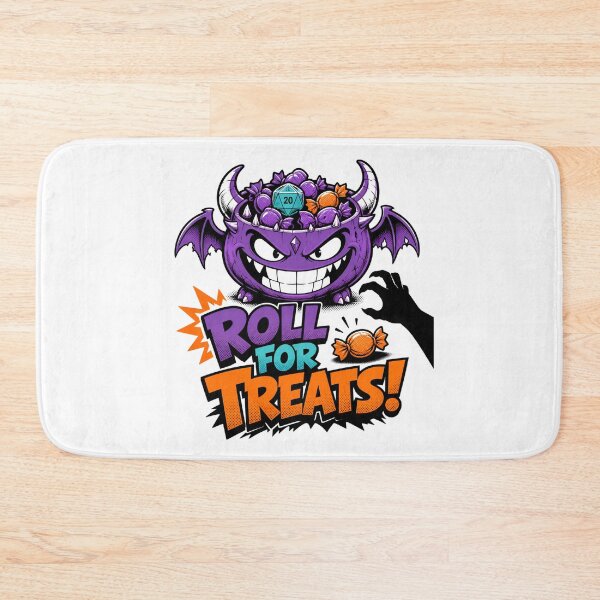 Item preview, TTRPG Halloween: Roll for Treats Candy Monster designed and sold by Fenay Designs.