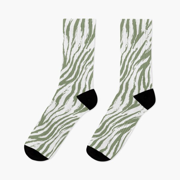 Item preview, Olive and White Zebra Pattern designed and sold by Dsquare1.