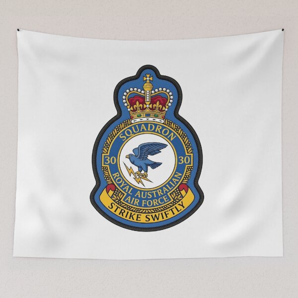 Item preview, No. 30 Squadron RAAF Crest - Royal Australian Air Force Emblem designed and sold by CharlieDesings.