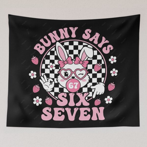 Item preview, Bunny says 67 designed and sold by kawaiistudio.