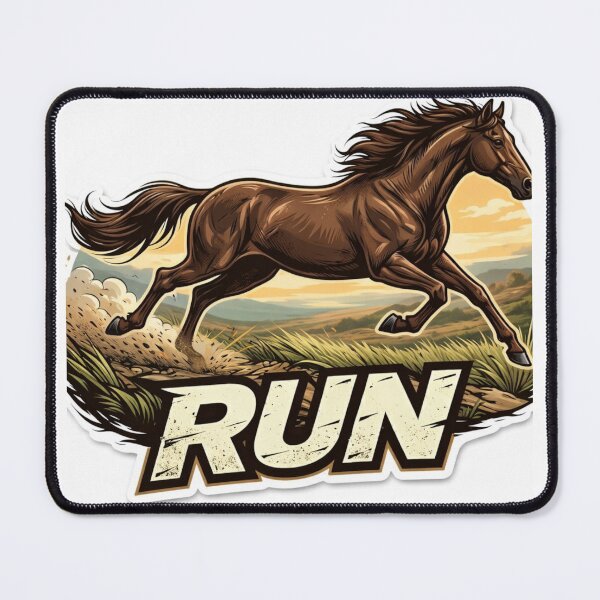 Item preview, Running Horse on the fields designed and sold by Octaner.