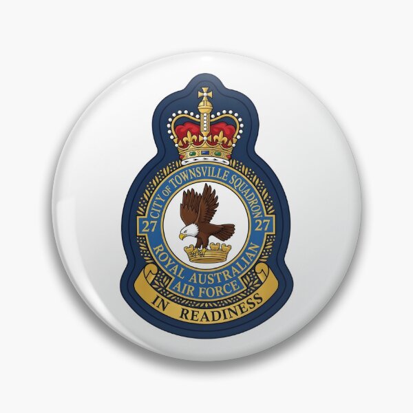 Item preview, No. 27 (City of Townsville) Squadron RAAF Crest - Royal Australian Air Force Emblem designed and sold by CharlieDesings.