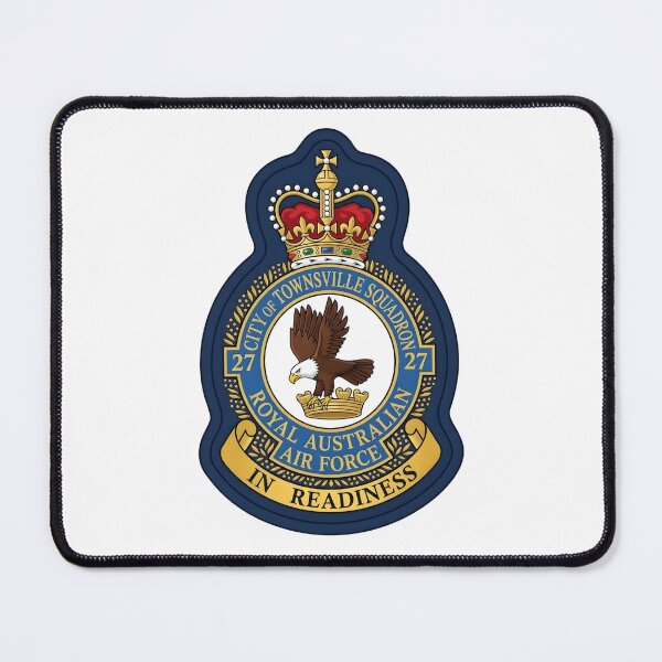 Item preview, No. 27 (City of Townsville) Squadron RAAF Crest - Royal Australian Air Force Emblem designed and sold by CharlieDesings.