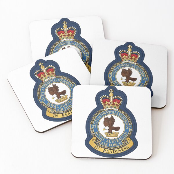 Item preview, No. 27 (City of Townsville) Squadron RAAF Crest - Royal Australian Air Force Emblem designed and sold by CharlieDesings.