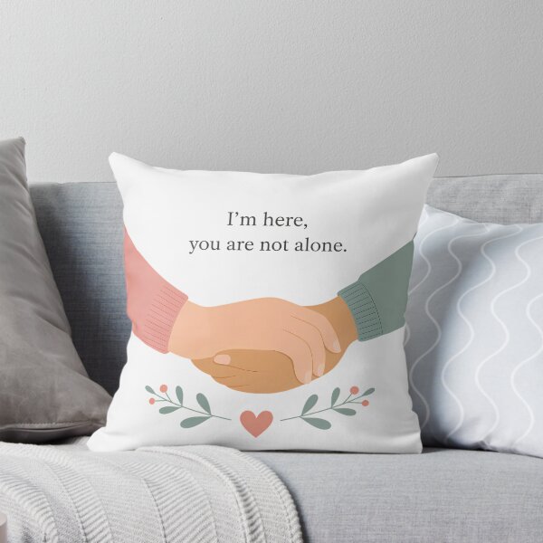 Item preview, You Are Not Alone Hand Support Art designed and sold by DignityLab.