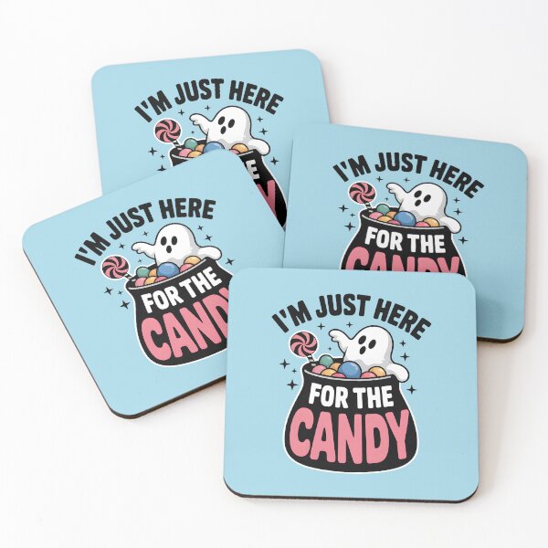 Item preview, I’m Just Here for the Candy – Funny Halloween Candy Design designed and sold by Jollys-ArtShop.