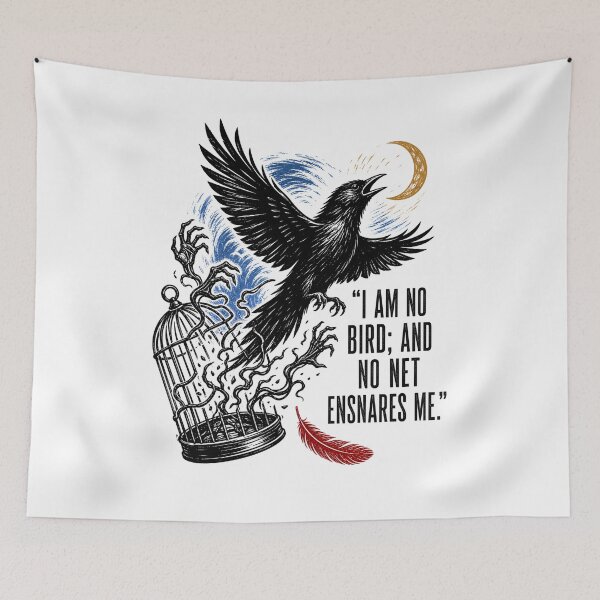 Item preview, Jane Eyre: No Bird and No Net Ensnares Me designed and sold by Fenay Designs.