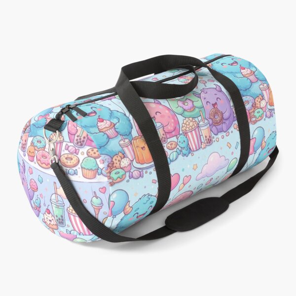 Item preview, Monster Snack Party | Cute Cartoon Monster Seamless Pattern | Kawaii Print designed and sold by AP Digi Store.
