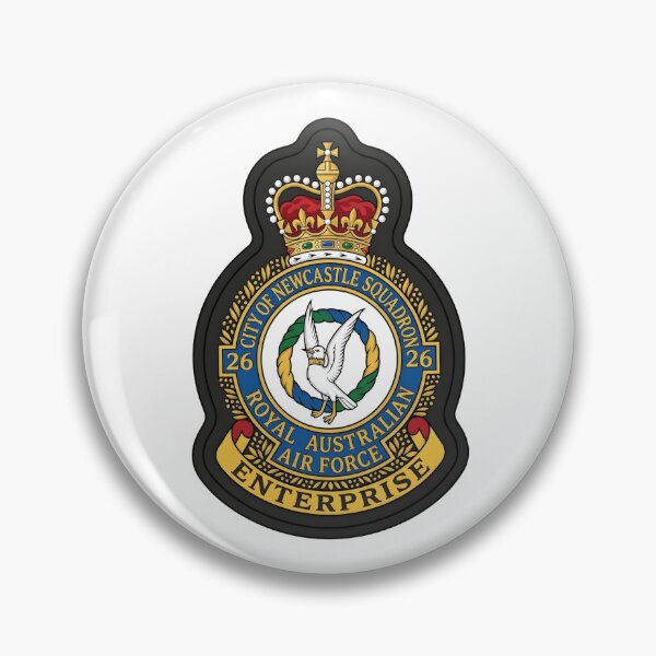 Item preview, No. 26 (City of Newcastle) Squadron RAAF Crest - Royal Australian Air Force Emblem designed and sold by CharlieDesings.