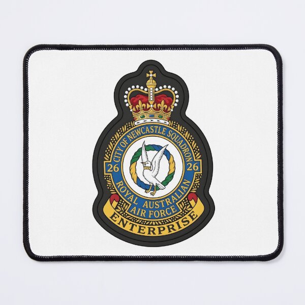 Item preview, No. 26 (City of Newcastle) Squadron RAAF Crest - Royal Australian Air Force Emblem designed and sold by CharlieDesings.