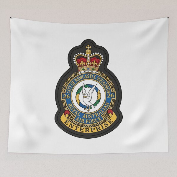 Item preview, No. 26 (City of Newcastle) Squadron RAAF Crest - Royal Australian Air Force Emblem designed and sold by CharlieDesings.