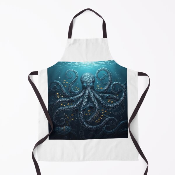 Item preview, Calligraphy Octopus Underwater designed and sold by Michaelragheb.