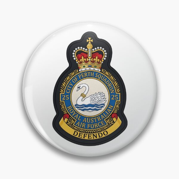Item preview, No. 25 (City of Perth) Squadron RAAF Crest - Royal Australian Air Force Emblem designed and sold by CharlieDesings.