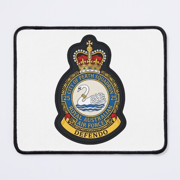 Item preview, No. 25 (City of Perth) Squadron RAAF Crest - Royal Australian Air Force Emblem designed and sold by CharlieDesings.