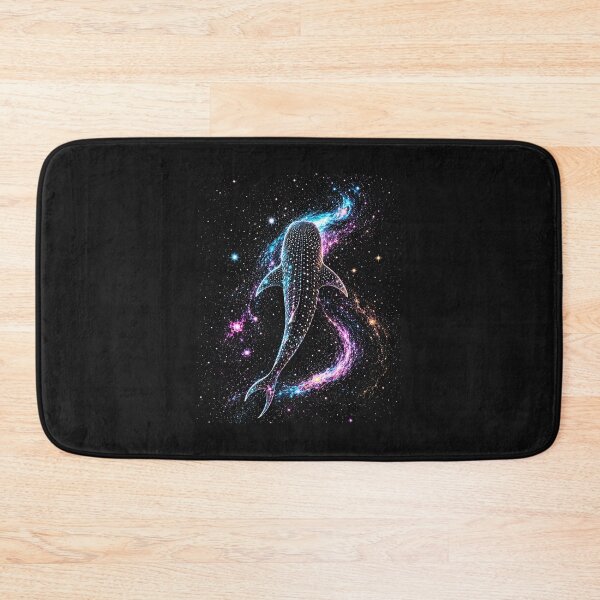 Item preview, Celestial Whale Shark Diving Space Galaxy  Night Sky | Colorful Cosmic Space  designed and sold by SOUFIANE1991.