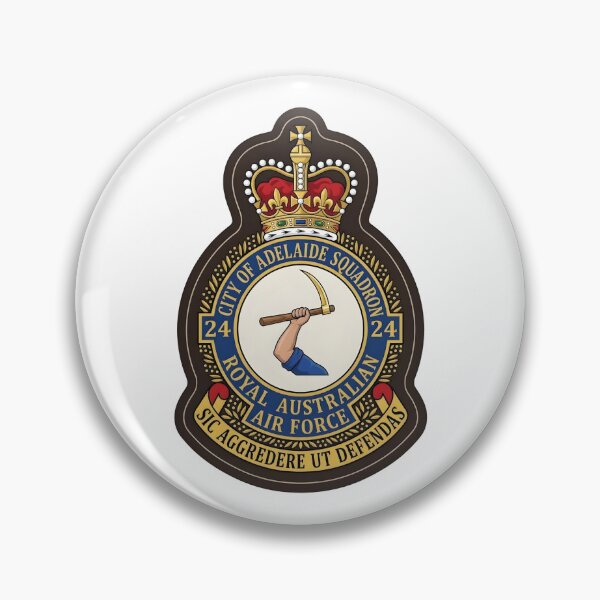 Item preview, No. 24 (City of Adelaide) Squadron RAAF Crest - Royal Australian Air Force Emblem designed and sold by CharlieDesings.