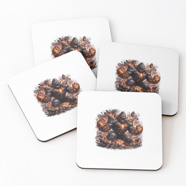 Item preview, Obsidian Gorilla Titan Sticker designed and sold by blossomfun.