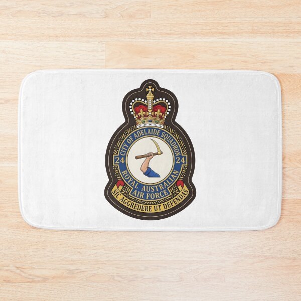 Item preview, No. 24 (City of Adelaide) Squadron RAAF Crest - Royal Australian Air Force Emblem designed and sold by CharlieDesings.