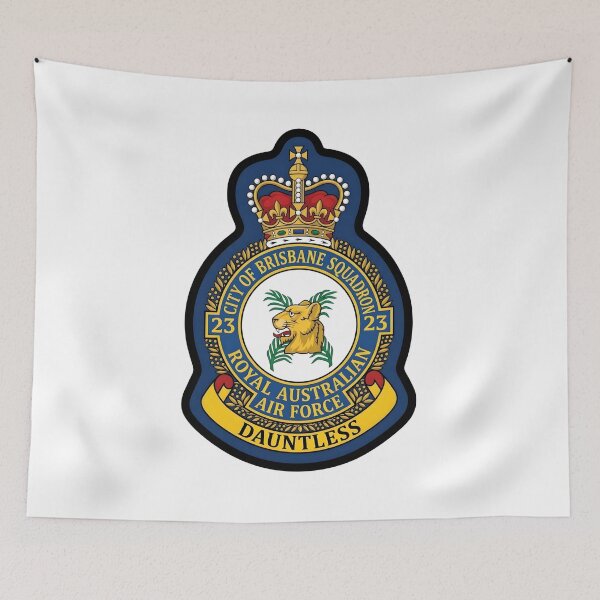 Item preview, No. 23 (City of Brisbane) Squadron RAAF Crest - Royal Australian Air Force Emblem designed and sold by CharlieDesings.