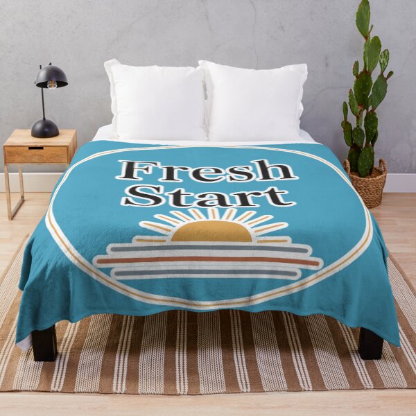 Item preview, Fresh Start Minimalist Rising Sun Typography Art designed and sold by Karina Creative Studio.