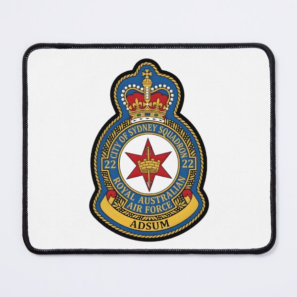 Item preview, No. 22 (City of Sydney) Squadron RAAF Crest - Royal Australian Air Force Emblem designed and sold by CharlieDesings.