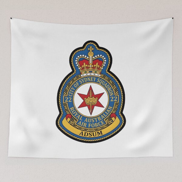 Item preview, No. 22 (City of Sydney) Squadron RAAF Crest - Royal Australian Air Force Emblem designed and sold by CharlieDesings.
