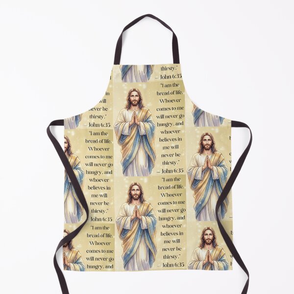 Item preview, Jesus Christ - I Am The Bread Of Life - John 6:35 (Bible Verse) designed and sold by Artemis & Woven Collective.
