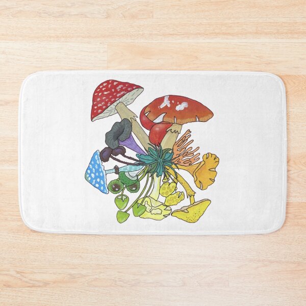 Item preview, Rainbow mushrooms designed and sold by Bugbotherer30.