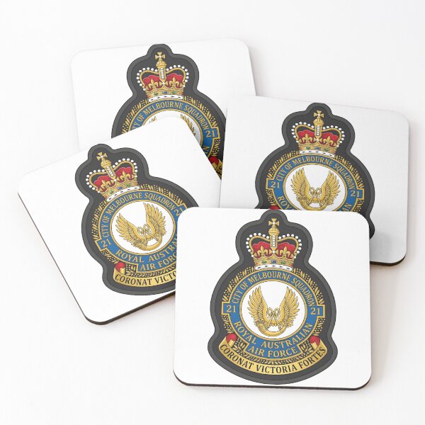 Item preview, No. 21 (City of Melbourne) Squadron RAAF Crest - Royal Australian Air Force Emblem designed and sold by CharlieDesings.