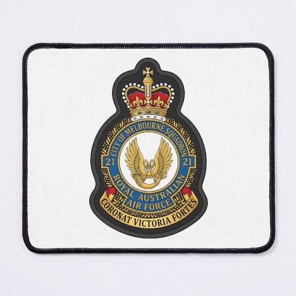 Item preview, No. 21 (City of Melbourne) Squadron RAAF Crest - Royal Australian Air Force Emblem designed and sold by CharlieDesings.