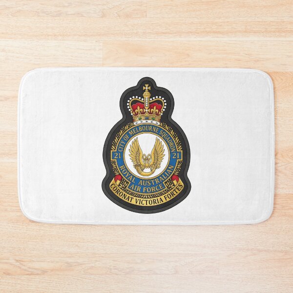 Item preview, No. 21 (City of Melbourne) Squadron RAAF Crest - Royal Australian Air Force Emblem designed and sold by CharlieDesings.