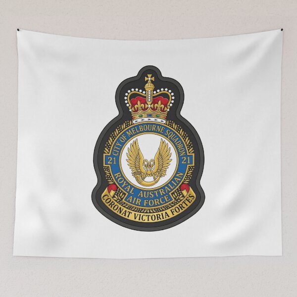 Item preview, No. 21 (City of Melbourne) Squadron RAAF Crest - Royal Australian Air Force Emblem designed and sold by CharlieDesings.