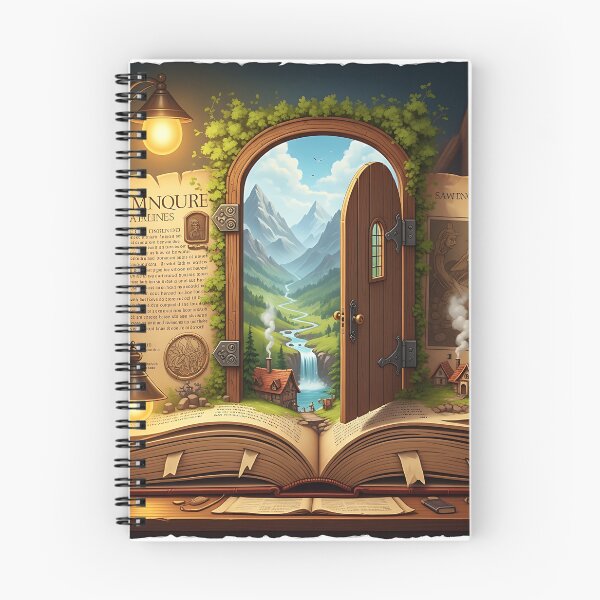 Item preview, Portal Door Open Book Landscape designed and sold by Michaelragheb.