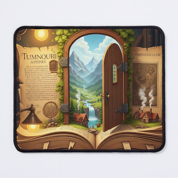 Item preview, Portal Door Open Book Landscape designed and sold by Michaelragheb.