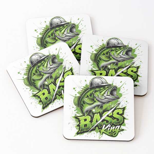 Item preview, Bass King Hard Hat Fish Graphic designed and sold by TshirtsOnline-.