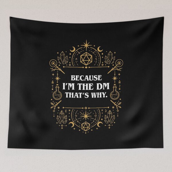 Item preview, Im the Master Thats Why Funny Tabletop RPG Meme designed and sold by pixeptional.