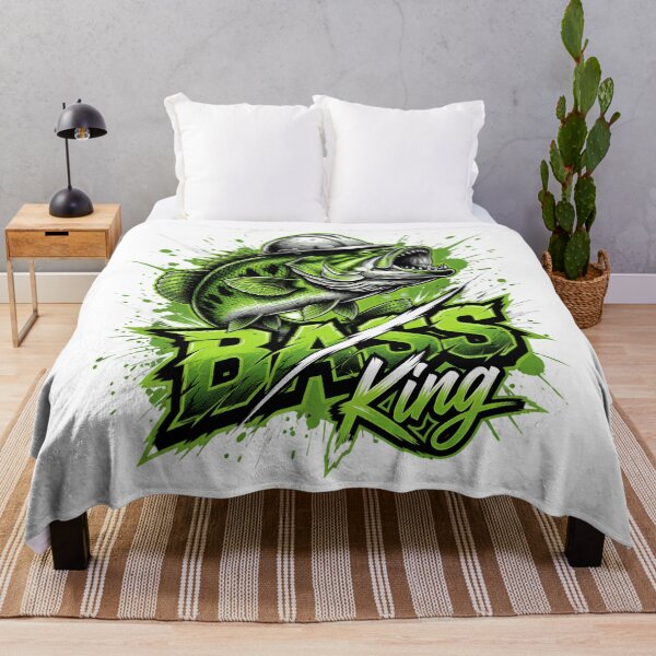 Item preview, Bass King Hard Hat Fish Graphic designed and sold by TshirtsOnline-.