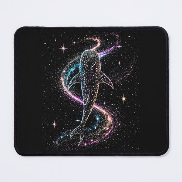 Item preview, Celestial Whale Shark Diving Space Galaxy Night Sky | Colorful Cosmic Space designed and sold by SOUFIANE1991.