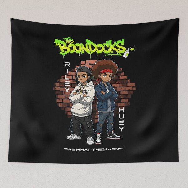 Item preview, The Boondocks / Say What They Won't / Fanart designed and sold by DarrenAshenOne.