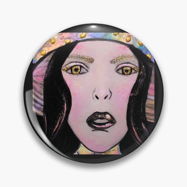 Item preview, Cosmic Empress Crown Jewel | Gold Eyes | Galaxy Portrait | Crown Jewels designed and sold by Sylwka447.