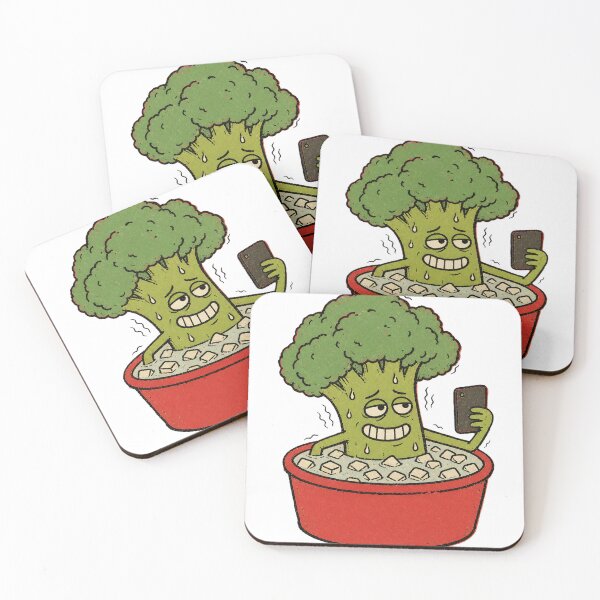 Item preview, Cold Plunge Broccoli – Wellness Humor designed and sold by Spenceless Designz.